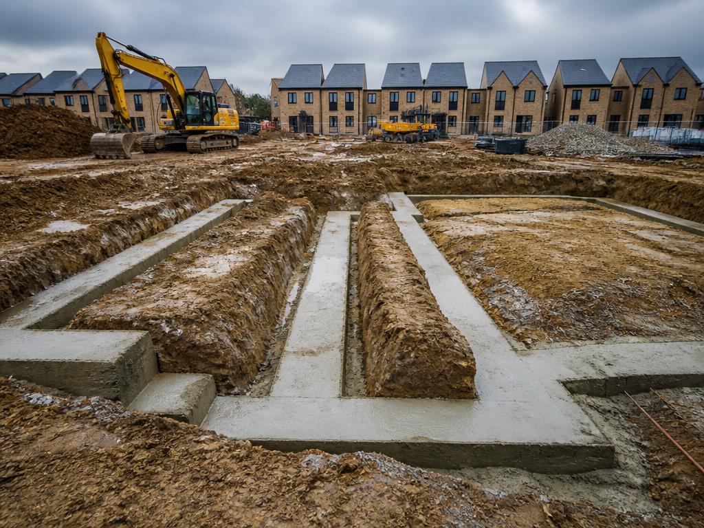 New Build Foundations